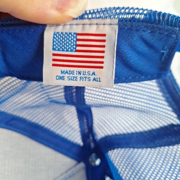 Vintage Kyle Petty Big Patch Made In USA Dead Stock Peak Nascar Blue - Picture 6 of 8